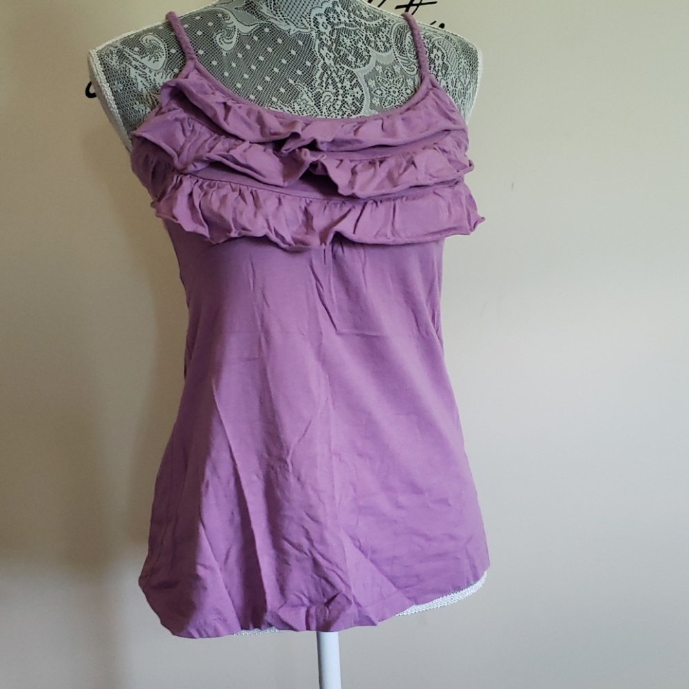 Flouncy tank top